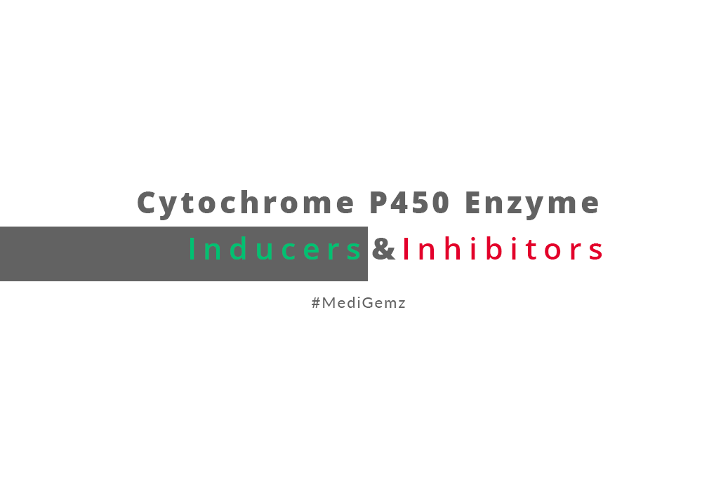 cyp450 inducers and inhibitors